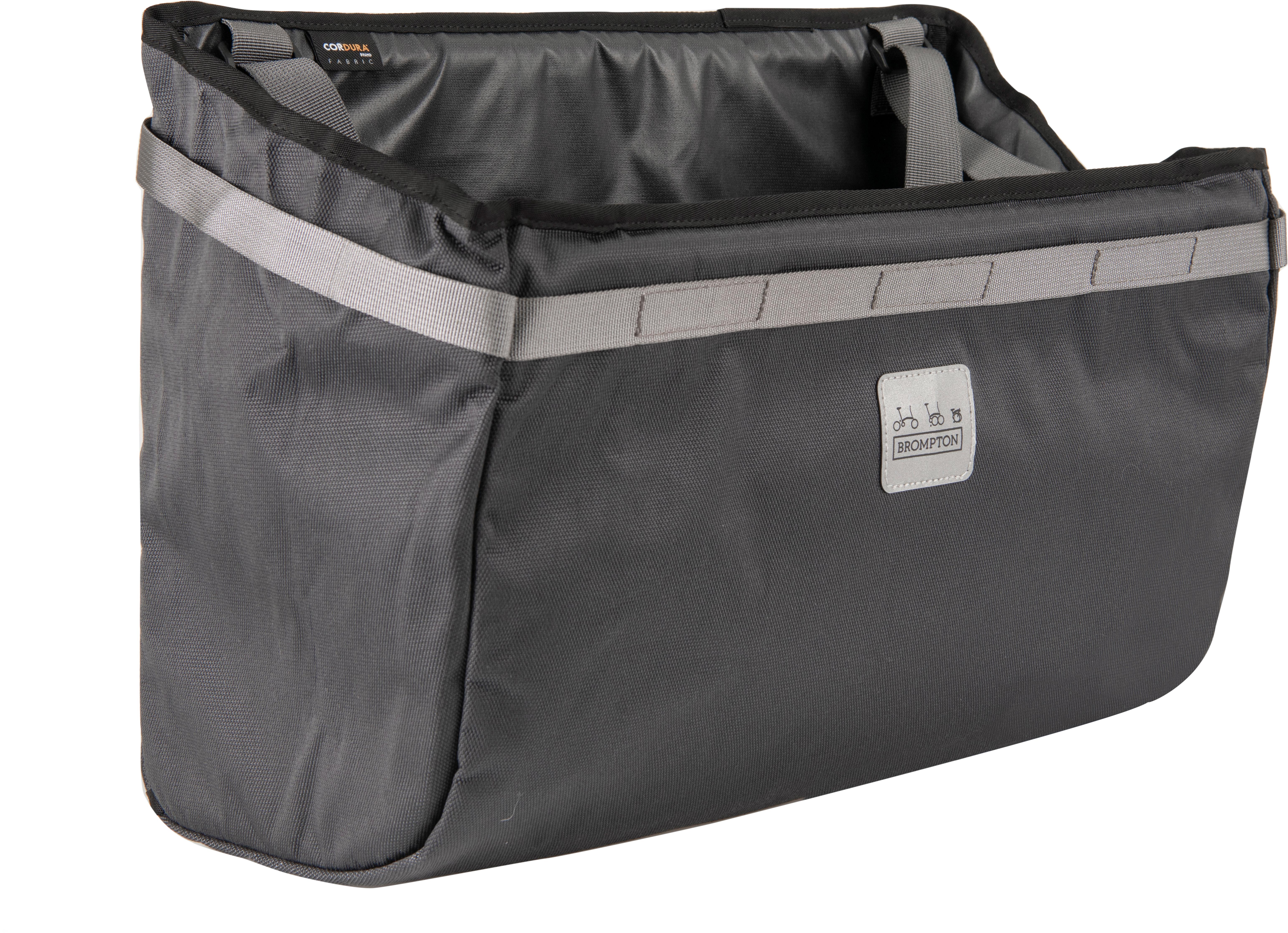 Brompton Borough Basket 23 Litres - Dark Grey