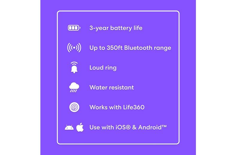 Tile by Life360 Mate Essential (2024) - 4-Pack (2 Black Mates/Slim/Sticker) Tile by Life360 Mate Essential (2024) - 4-Pack (2 Black Mates/Slim/Sticker)