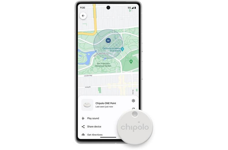 Chipolo ONE Point with 'Google's Find My Device' Chipolo ONE Point with 'Google's Find My Device'