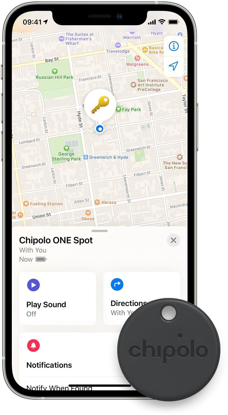 Chipolo ONE Spot with 'Apple Find My'