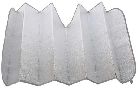 Halfords Essential Medium Silver Sunshade Halfords UK