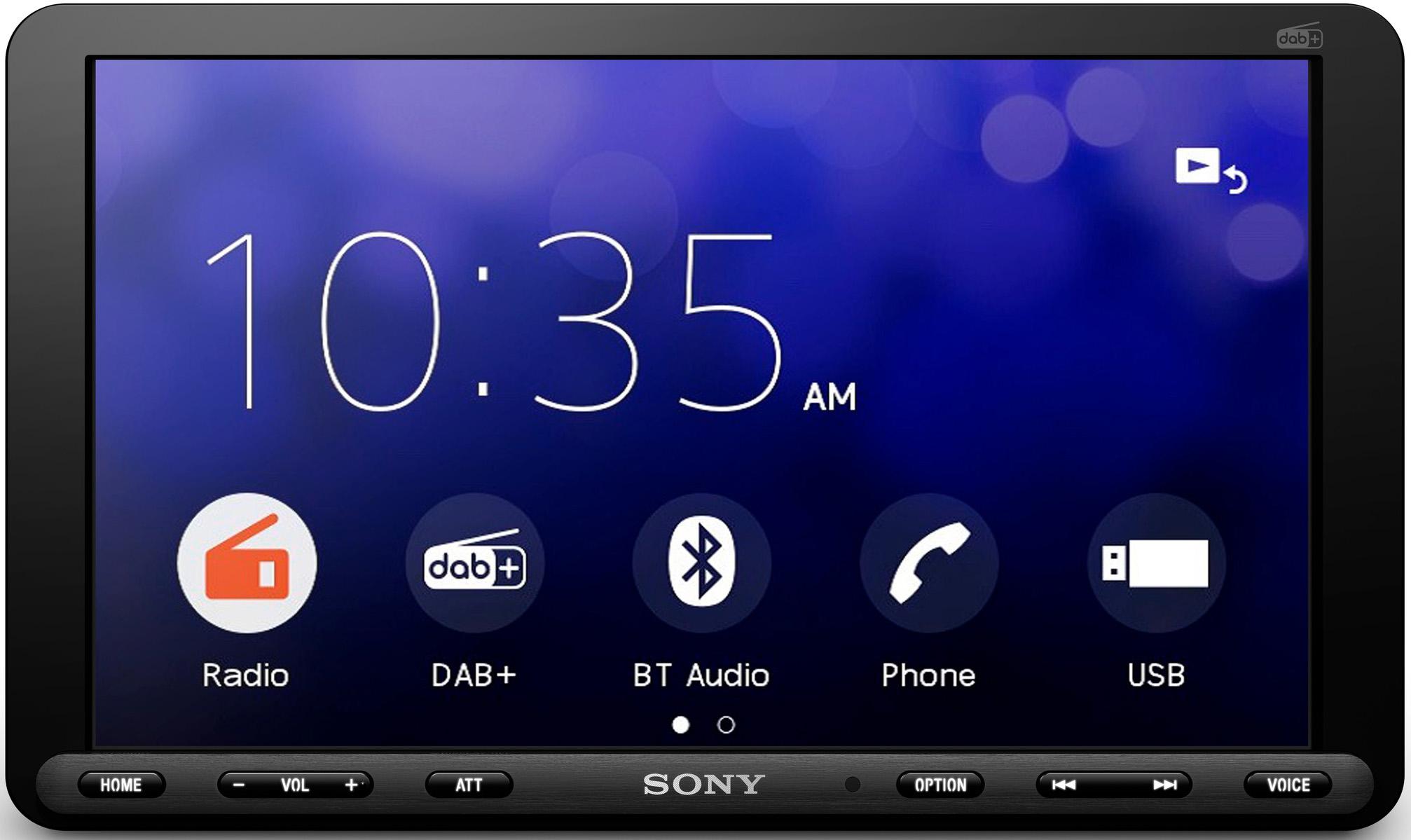 Sony Xav-Ax8050D Car Stereo With Apple Carplay And Android Auto