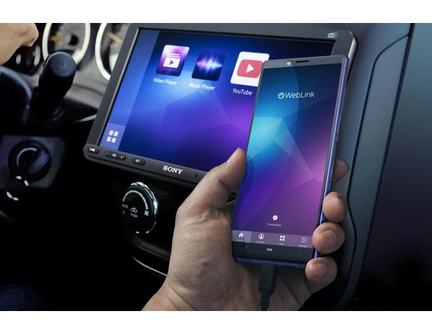 Sony XAV-AX8050D - Autoradio 1-Din intégré - Bluetooth - CarPlay - Android  Auto 
