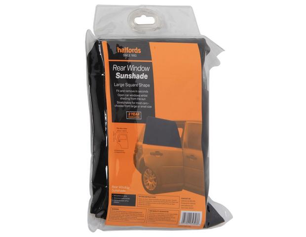 Halfords Rear Window Sunshade - Large Square