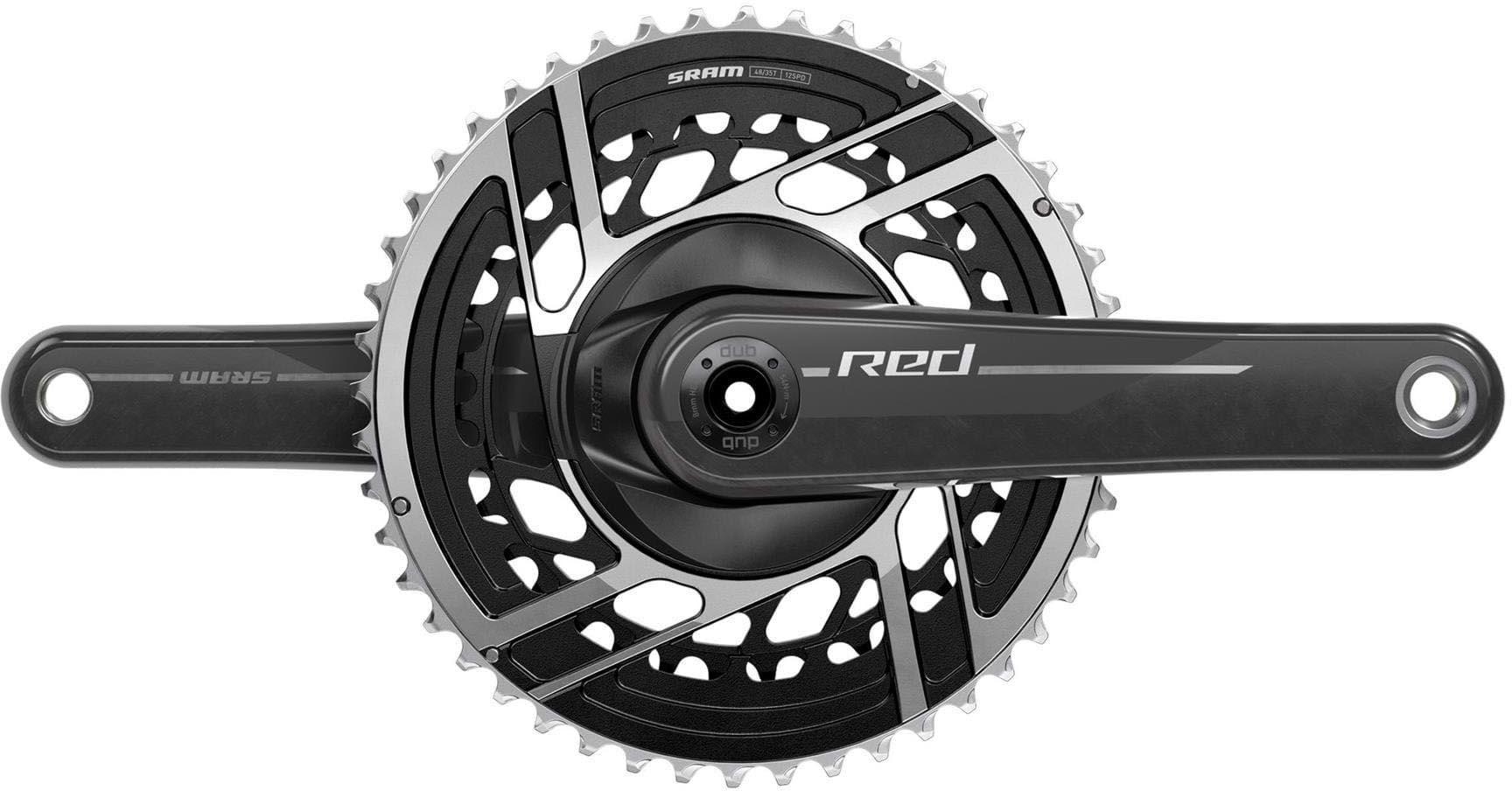 SRAM Red E1 2x12 Speed DUB Crankset, 46/33T 172.5mm