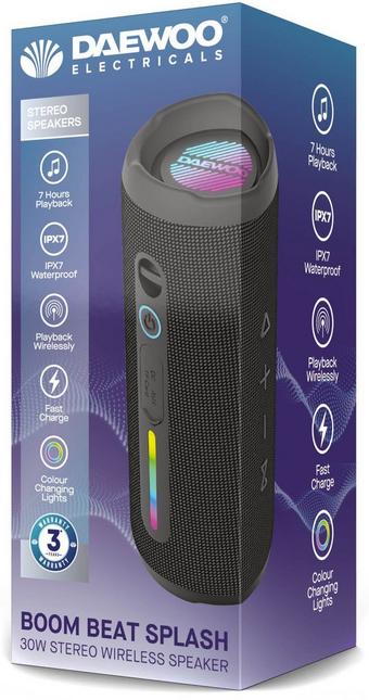 DAEWOO Wireless Speaker Black