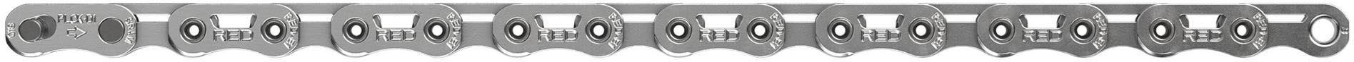 Halfords SRAM Red E1 Flattop 12 Speed Chain, Silver 114L | Extra 8% off for BC Members