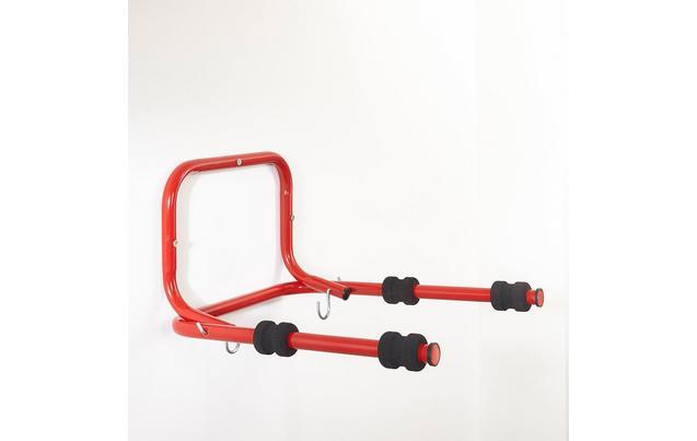 Mottez Folding 2 Cycle Wall Rack