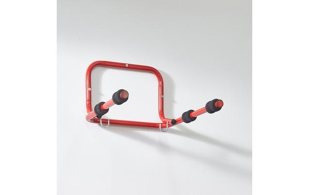 Mottez Folding 2 Cycle Wall Rack