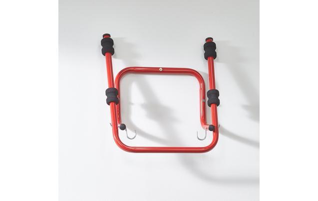 Mottez Folding 2 Cycle Wall Rack