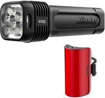 Halfords Knog Blinder Pro 1300 + Cobber Med 170 Light Set | Extra 8% off for BC Members