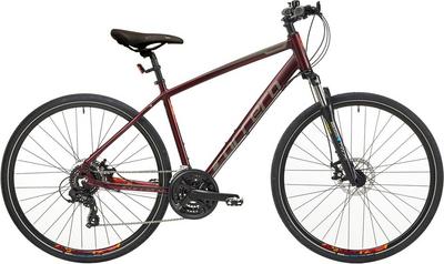 Carrera Crossfire 2 Mens Hybrid Bike - Red - S, M, L Frames Carrera Crossfire 2 Mens Hybrid Bike - Red - S, M, L Frames