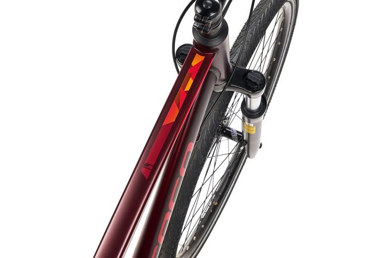 Carrera Crossfire 2 Mens Hybrid Bike - Red - S, M, L Frames Carrera Crossfire 2 Mens Hybrid Bike - Red - S, M, L Frames