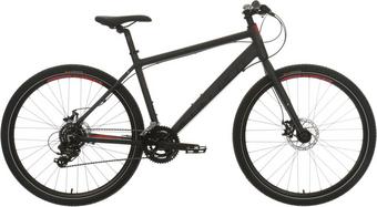 Carrera Subway 1 Mens Hybrid Bike Dark Grey S M L XL Frames Halfords UK