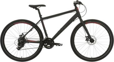 Halfords CARRERA Carrera Subway 1 Mens Hybrid Bike - Dark Grey, X Large | Extra 8% off for BC Members