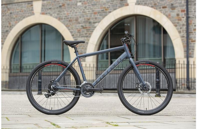 Carrera Subway 1 Mens Hybrid Bike - Dark Grey - S, M, L, XL Frames Carrera Subway 1 Mens Hybrid Bike - Dark Grey - S, M, L, XL Frames