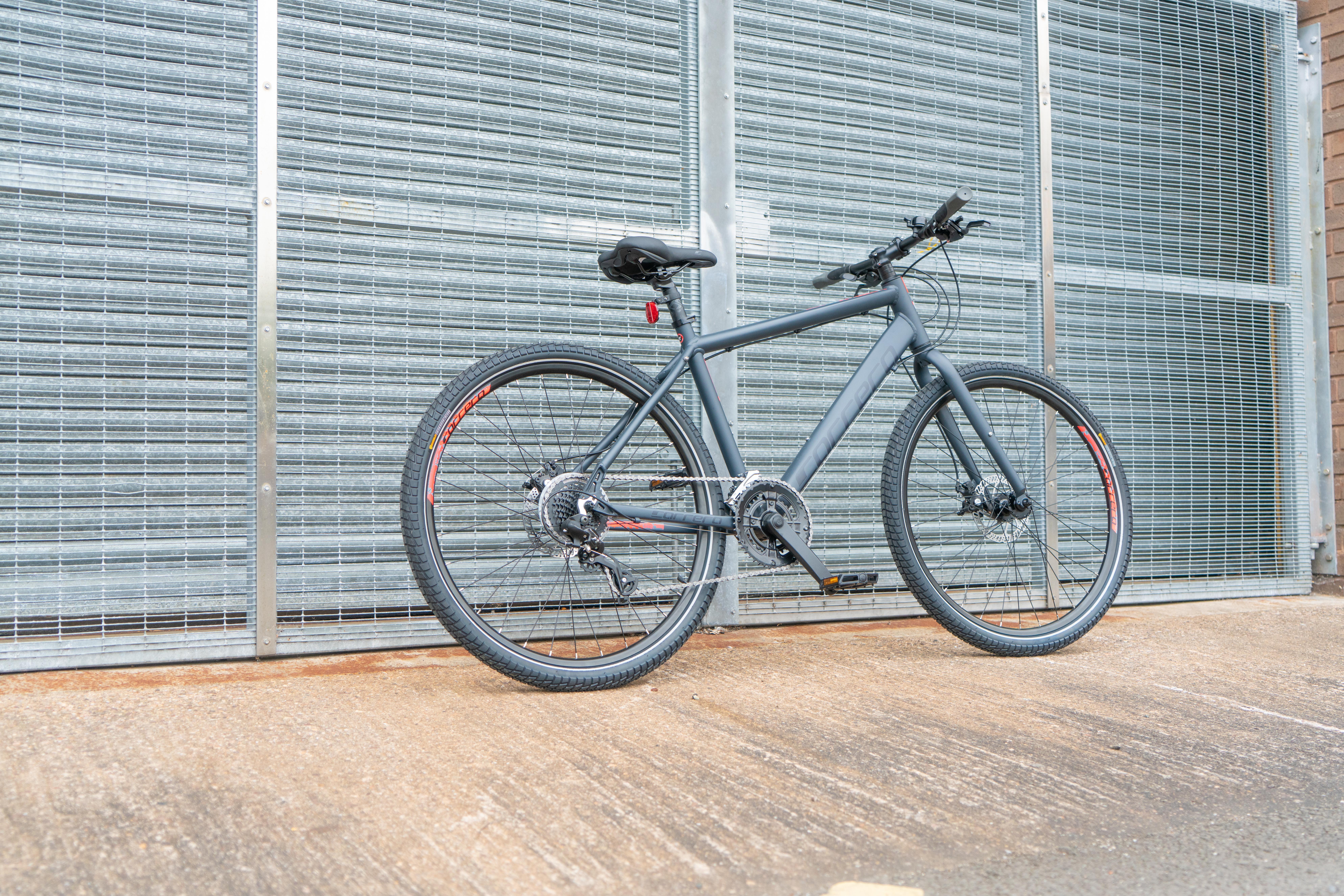 Carrera Subway 1 Mens Hybrid Bike - Dark Grey - S, M, L, XL Frames