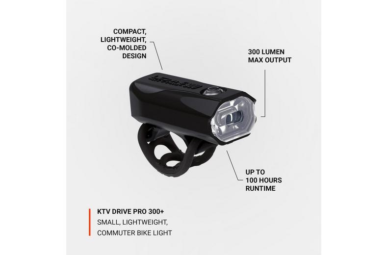 Lezyne KTV Drive Pro 300+ Front Bike Light Lezyne KTV Drive Pro 300+ Front Bike Light