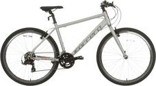 Carrera Parva Mens Hybrid Bike Silver S M L Frames Halfords IE