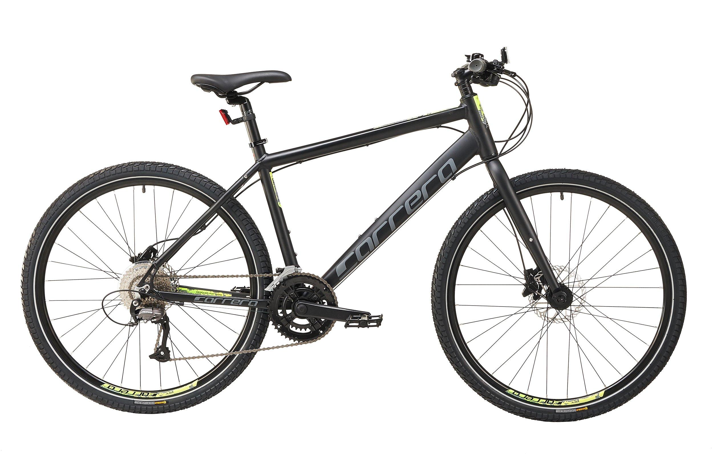 Carrera Subway 2 Mens Hybrid Bike - Black, Large