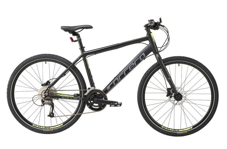 Carrera Subway 2 Mens Hybrid Bike - Black - S, M, L, XL Frames Carrera Subway 2 Mens Hybrid Bike - Black - S, M, L, XL Frames