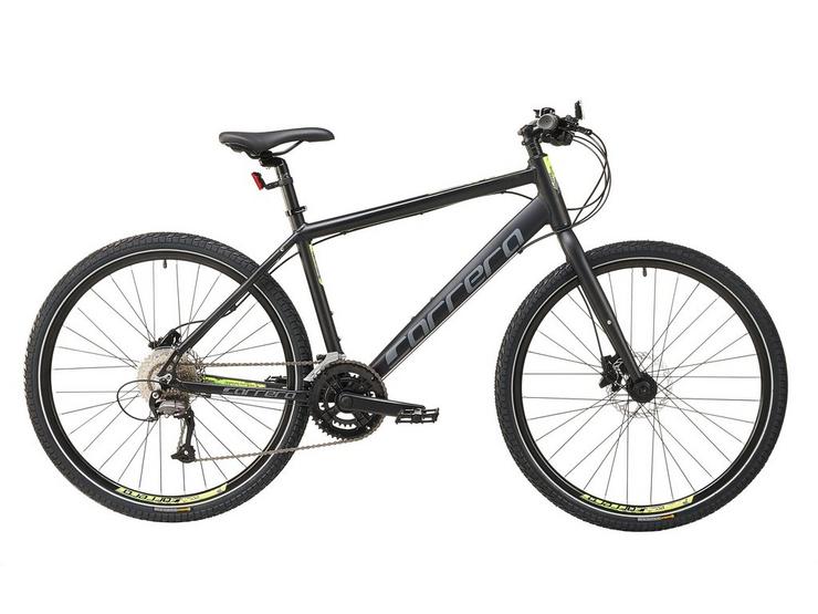 Carrera Subway 2 Mens Hybrid Bike - Black - S, M, L, XL Frames