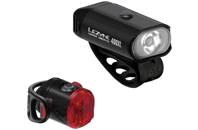 Lezyne Mini Drive 400/Femto USB Drive Bike Light Set Lezyne Mini Drive 400/Femto USB Drive Bike Light Set
