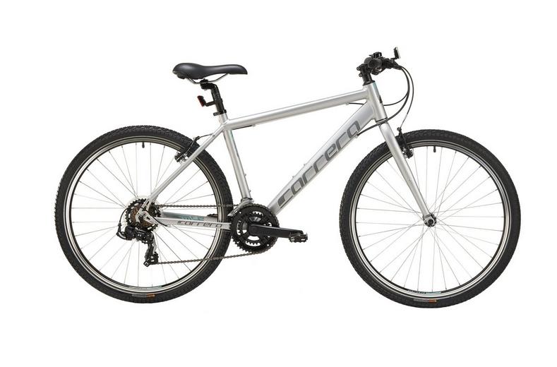 Carrera Parva Womens Hybrid Bike - Grey - S, M, L Frames Carrera Parva Womens Hybrid Bike - Grey - S, M, L Frames