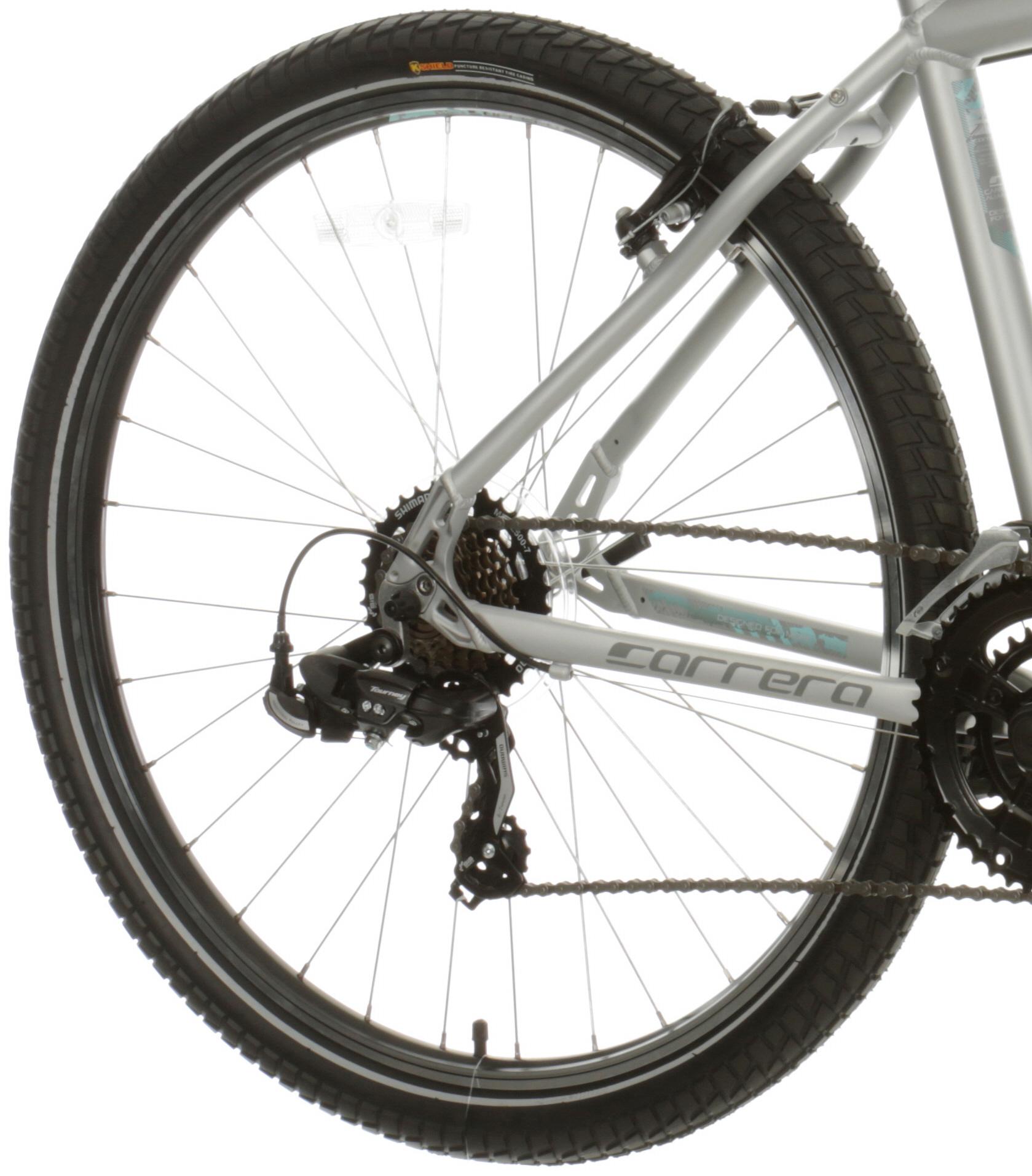 Carrera Parva Womens Hybrid Bike - Grey - S, M, L Frames