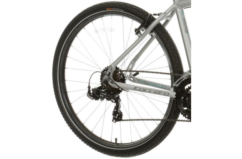 Carrera Parva Womens Hybrid Bike - Grey - S, M, L Frames Carrera Parva Womens Hybrid Bike - Grey - S, M, L Frames