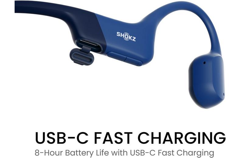 SHOKZ OpenRun open-ear sports headphones with USB-Type C connector SHOKZ OpenRun open-ear sports headphones with USB-Type C connector