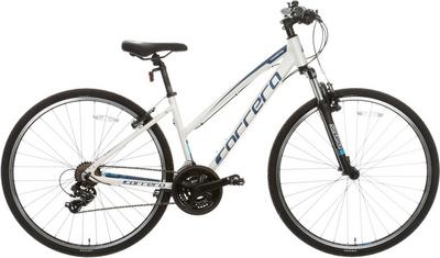 Carrera Crossfire 1 Womens Hybrid Bike - White - S, M, L Frames Carrera Crossfire 1 Womens Hybrid Bike - White - S, M, L Frames