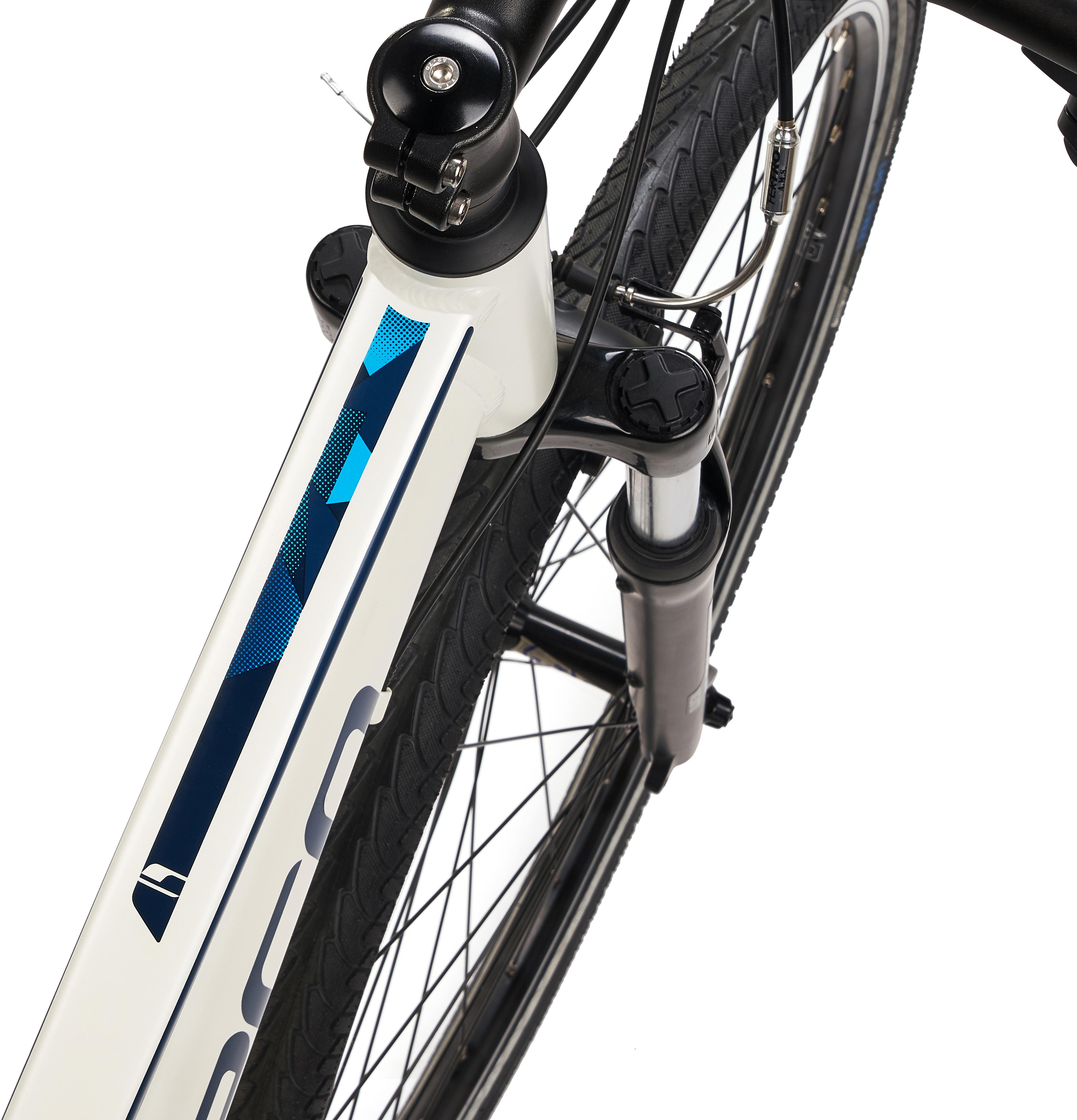 Carrera Crossfire 1 Womens Hybrid Bike - White - S, M, L Frames