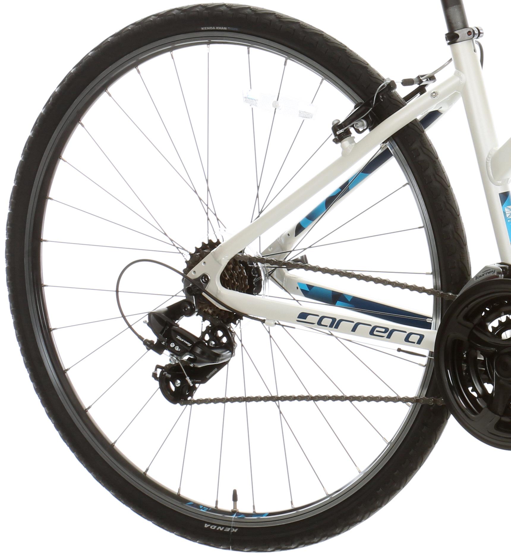 Carrera Crossfire 1 Womens Hybrid Bike - White - S, M, L Frames