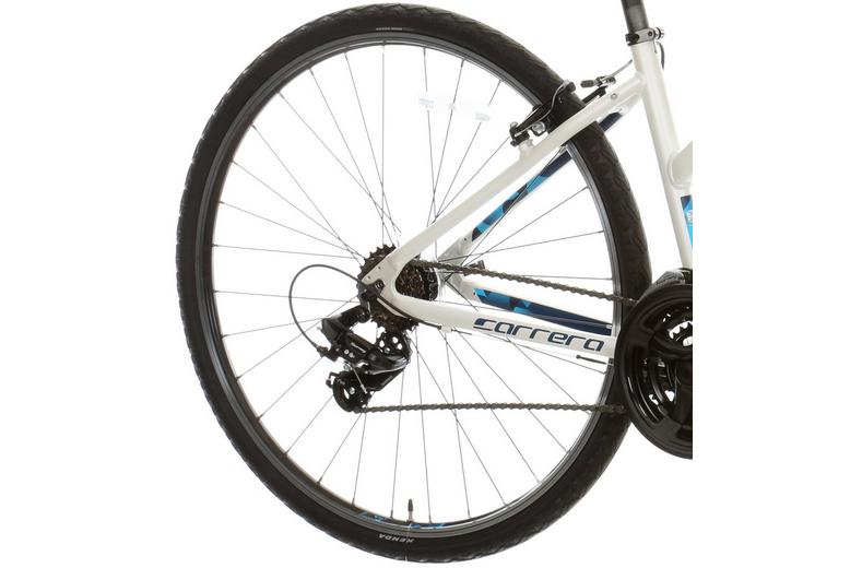 Carrera Crossfire 1 Womens Hybrid Bike - White - S, M, L Frames Carrera Crossfire 1 Womens Hybrid Bike - White - S, M, L Frames