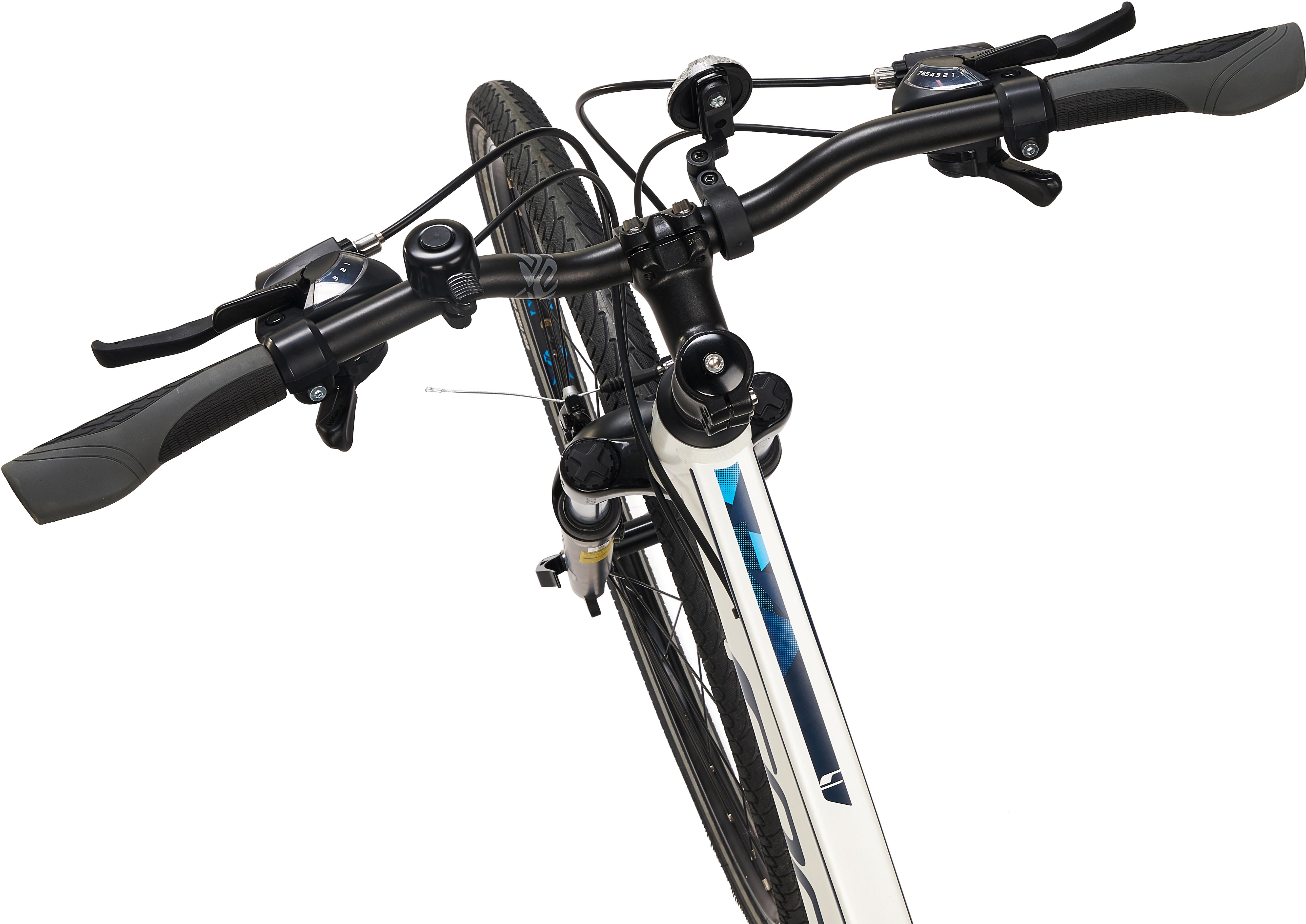 Carrera Crossfire 1 Womens Hybrid Bike - White - S, M, L Frames
