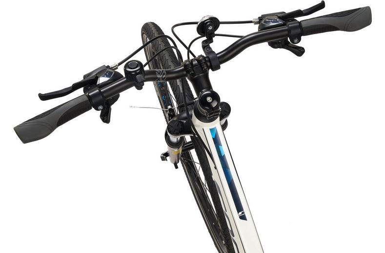 Carrera Crossfire 1 Womens Hybrid Bike - White - S, M, L Frames Carrera Crossfire 1 Womens Hybrid Bike - White - S, M, L Frames
