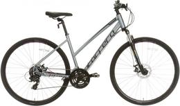 Carrera Crossfire 2 Womens Hybrid Bike Grey S M L Frames Halfords UK