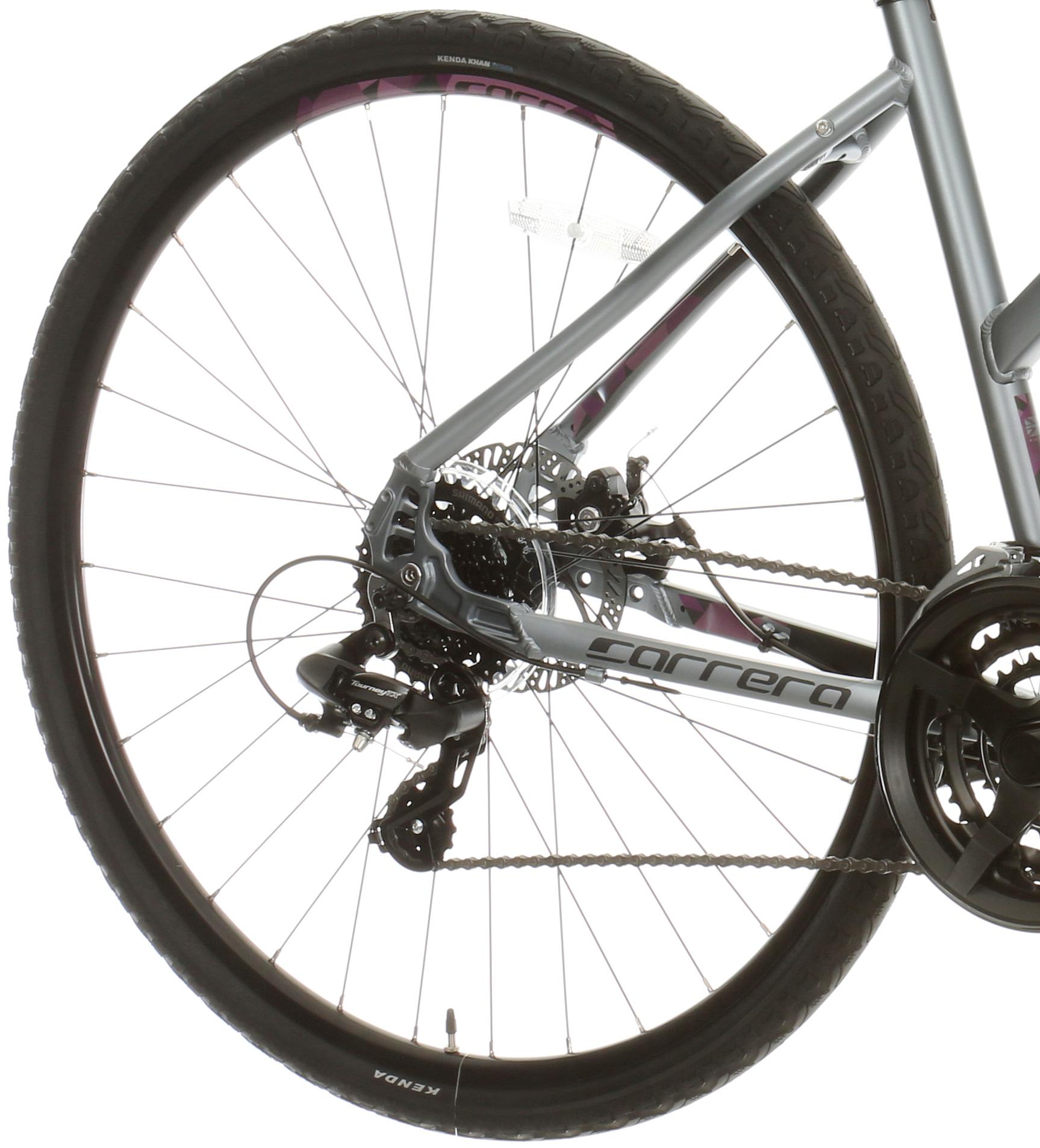 Carrera Crossfire 2 Womens Hybrid Bike - Grey, Medium