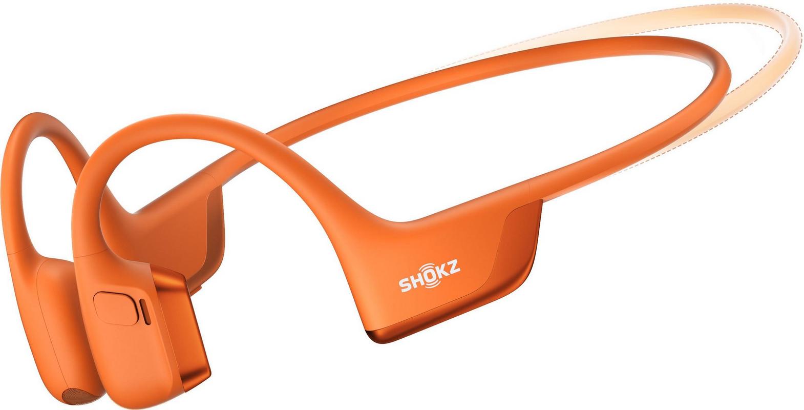 Halfords Shokz Openrun Pro 2 Mini Open-Ear Headphones, Orange | Extra 8% off for BC Members