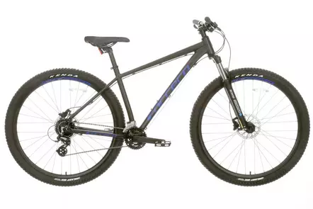 Black and blue cheap bike