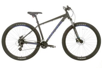 Carrera Hellcat Mens Mountain Bike - Black - S, M, L, XL Frames