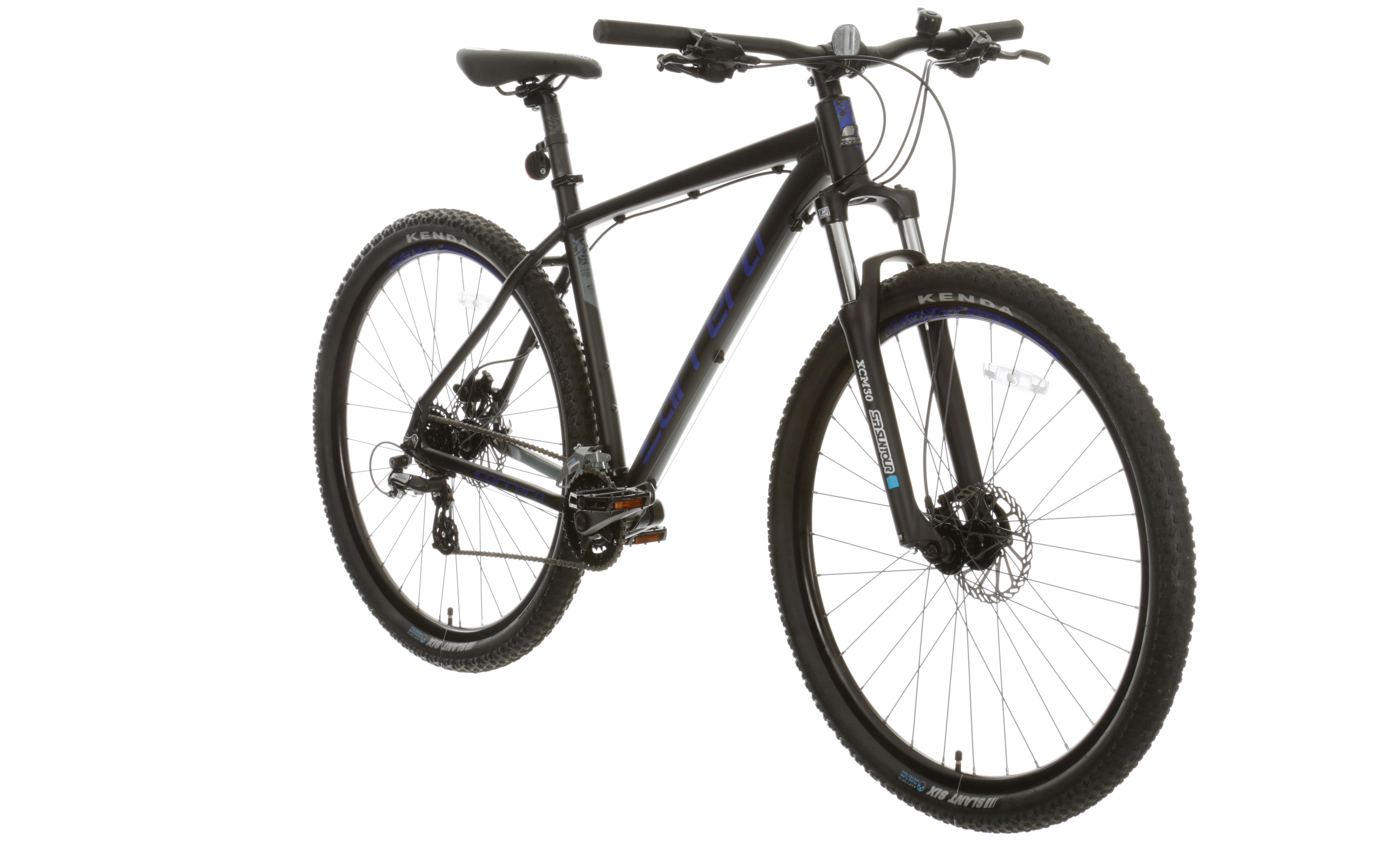 Carrera Hellcat Mens Mountain Bike - Black - S, M, L, XL Frames