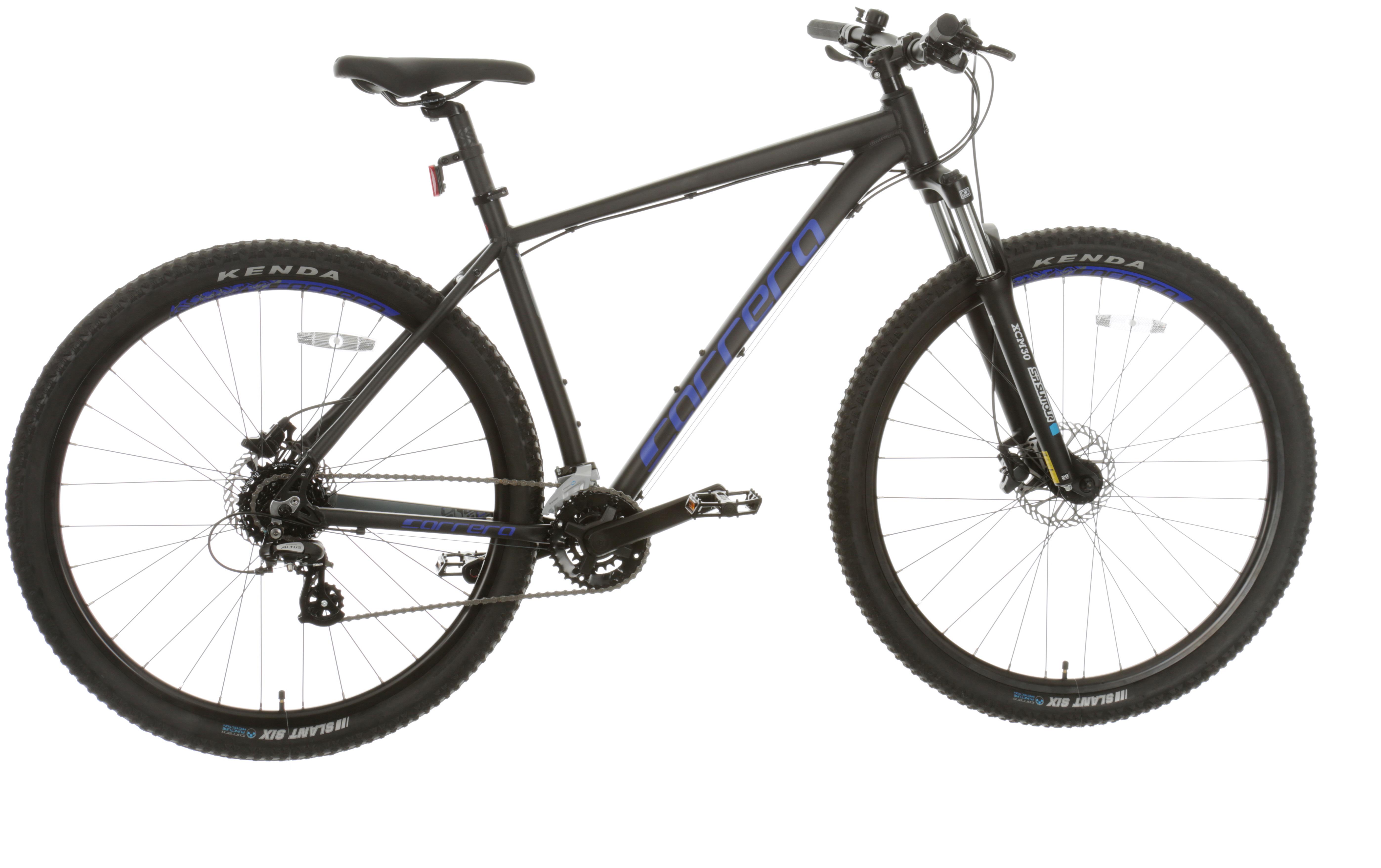 Halfords Carrera Bike Carrera Kraken 2021 Dark Blue Vengeance