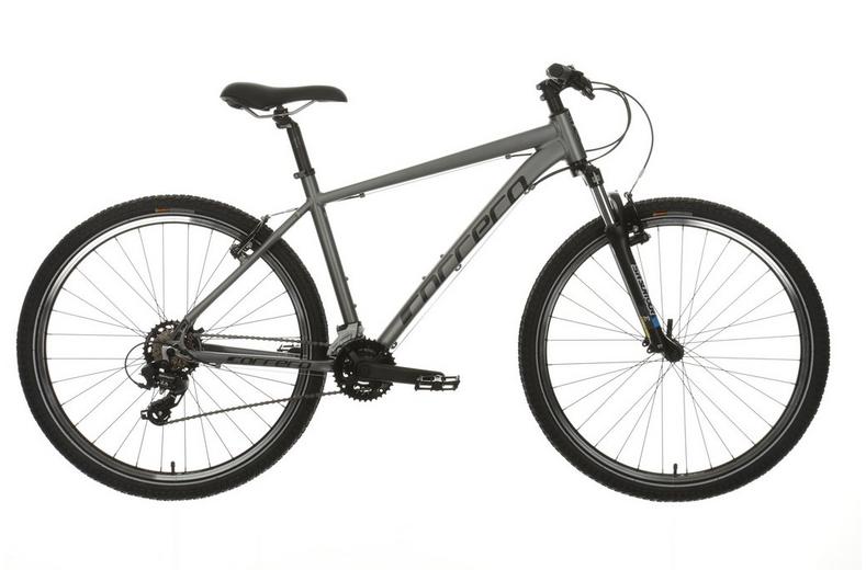 Carrera Valour Mens Mountain Bike - Grey- XS, S, M, L Frames Carrera Valour Mens Mountain Bike - Grey- XS, S, M, L Frames