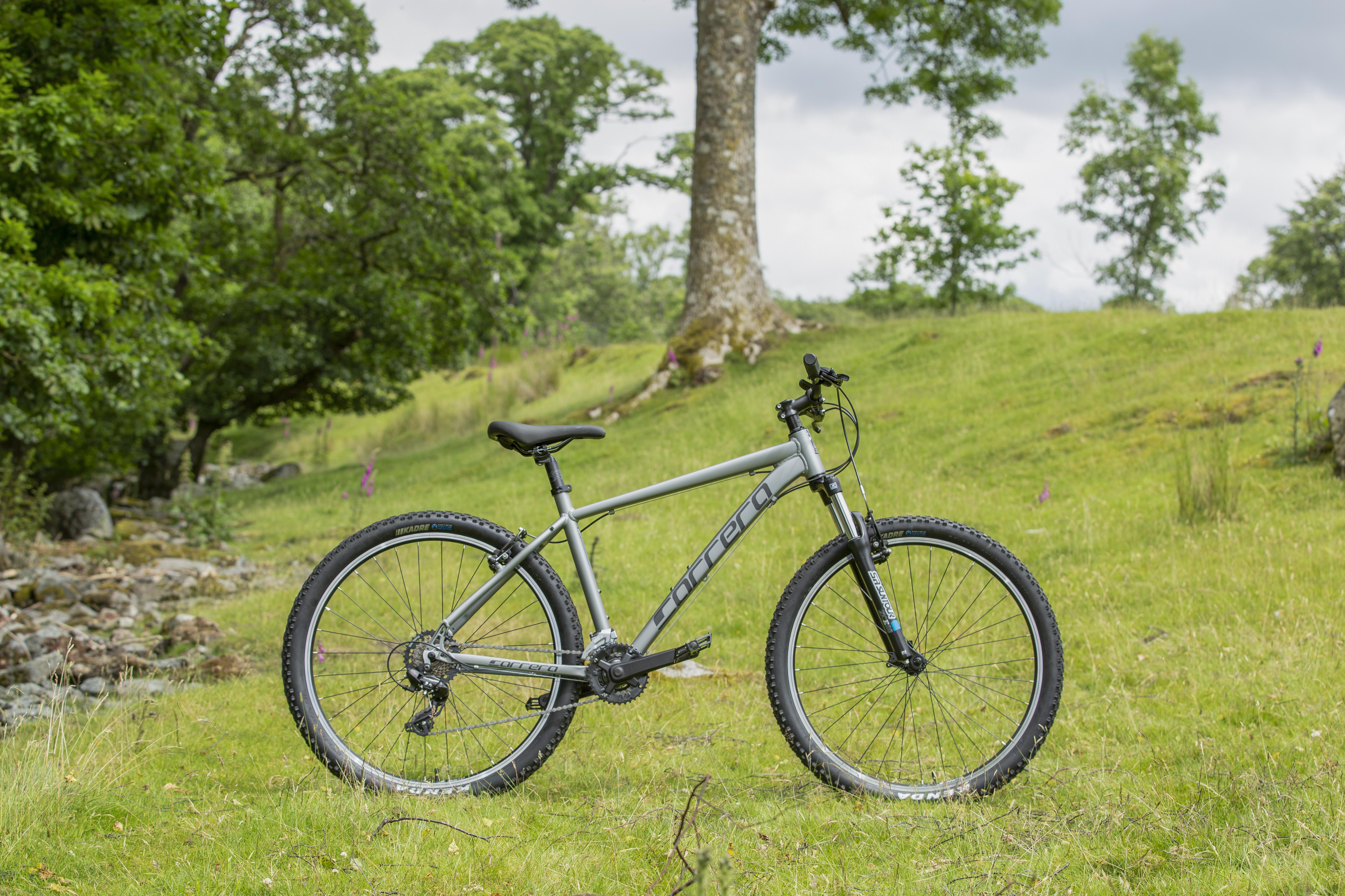 Carrera Valour Mens Mountain Bike - Grey- XS, S, M, L Frames