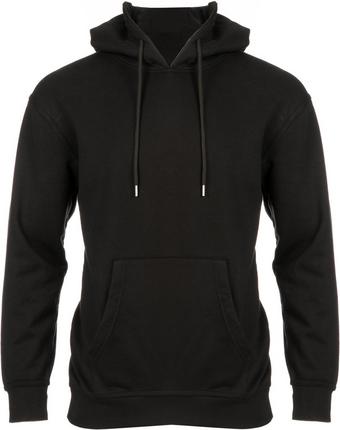 Black Fleece Lined Hoodie 