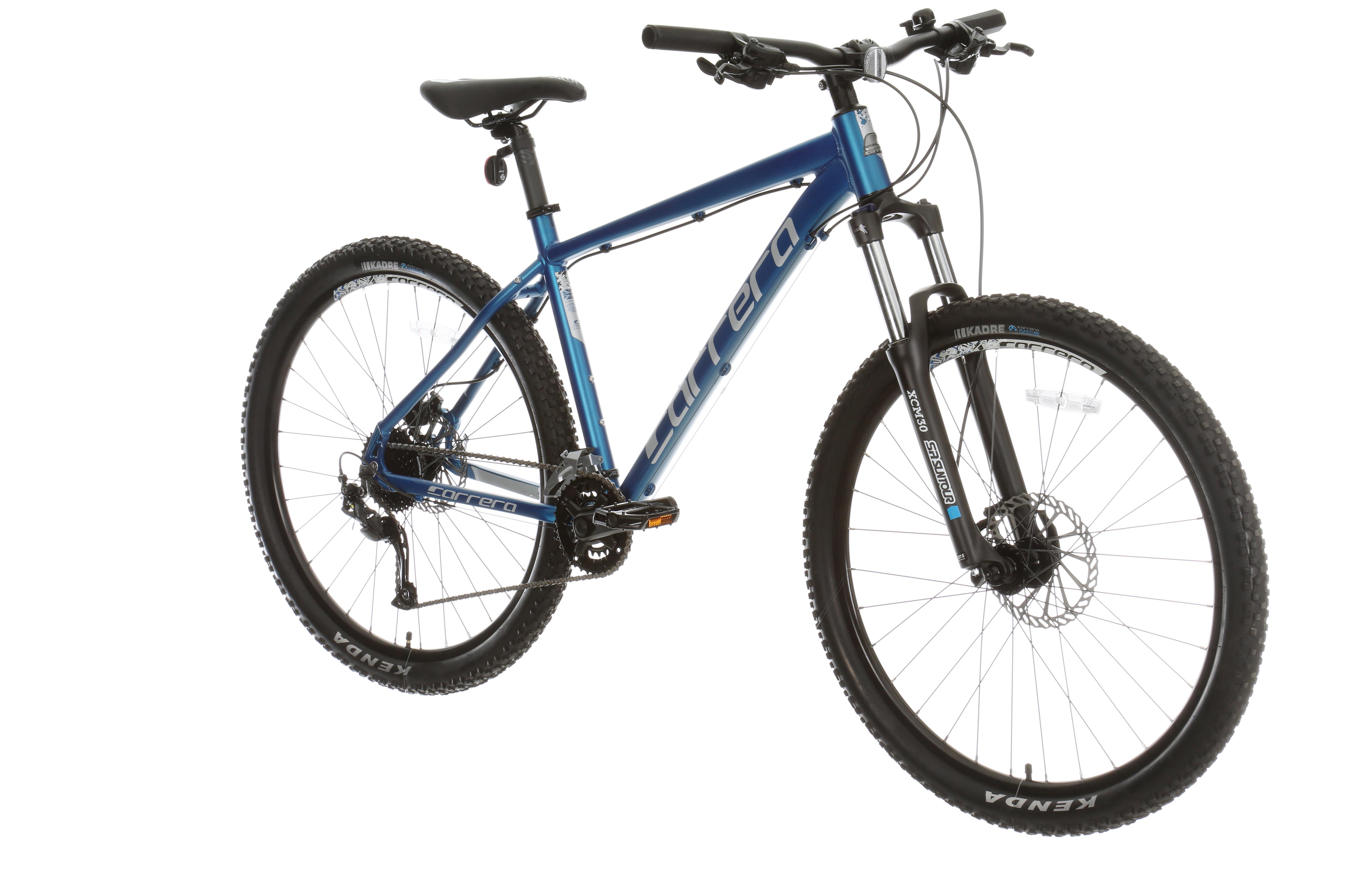 Carrera Vulcan Mens Mountain Bike - Blue, Medium