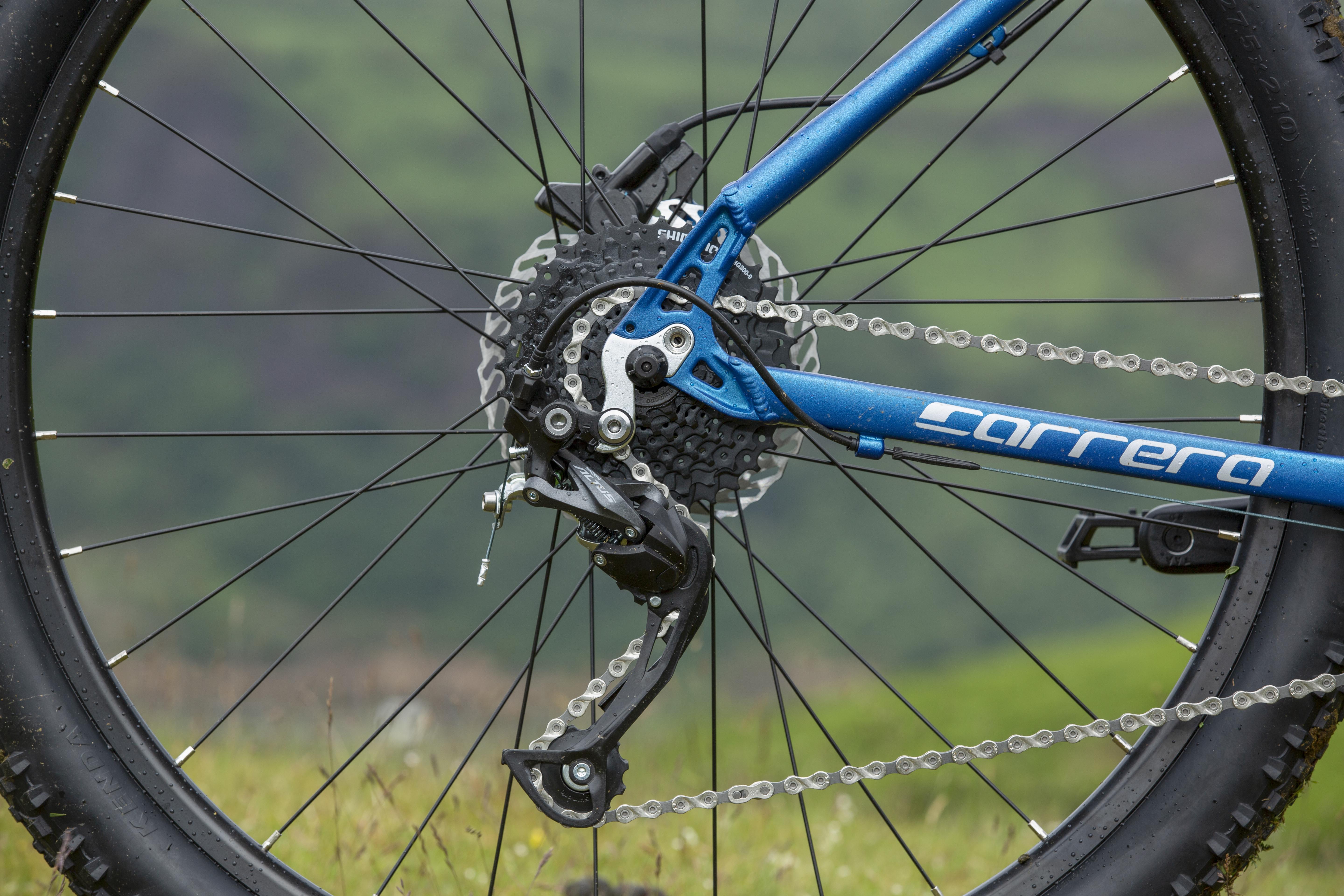 Carrera Vulcan Mens Mountain Bike Blue S M L XL Frames Halfords UK