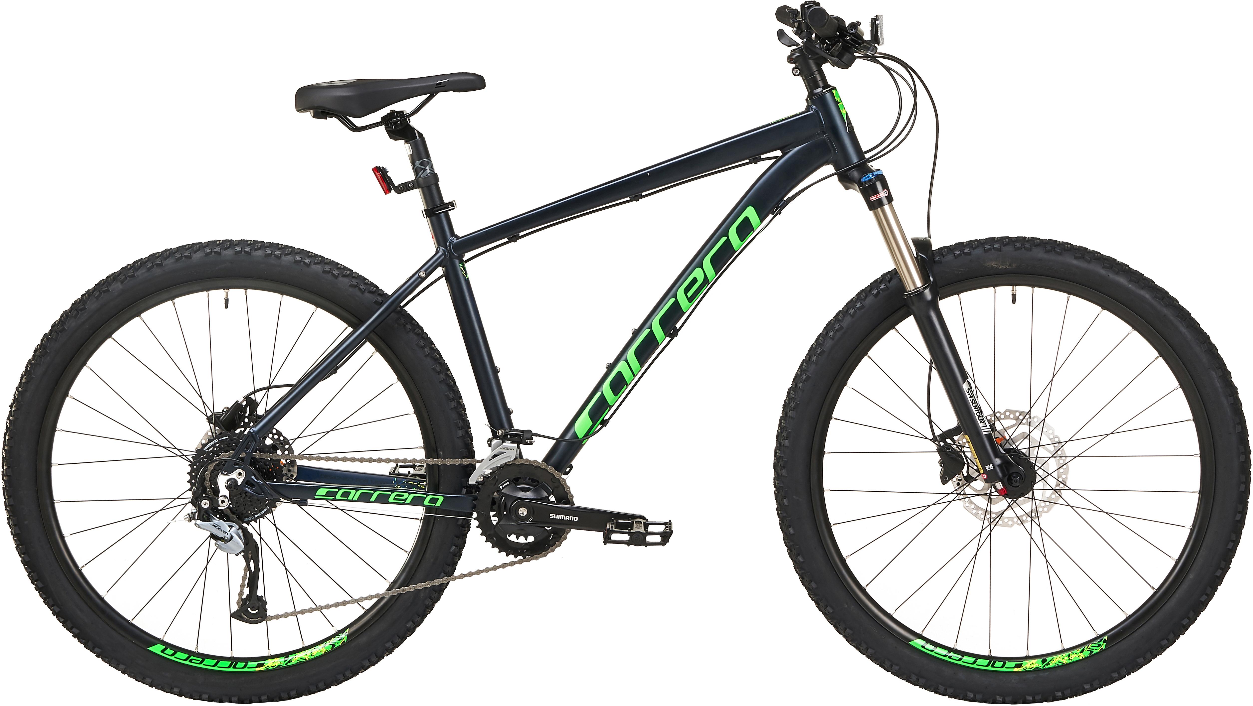 Carrera Kraken Mens Mountain Bike - Dark Blue, Small